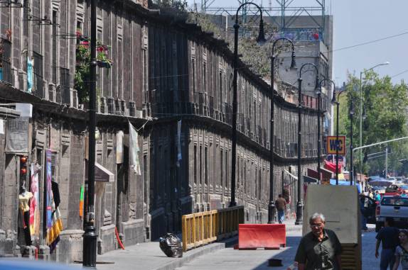 Parte da cidade continua afundando na Cidade do México, capital do país